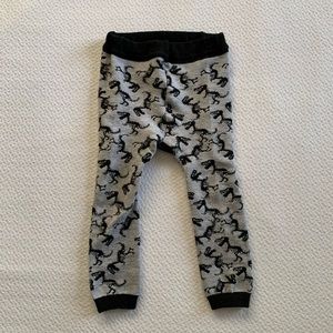 Doodle Pants Dinosaur Leggings. Size Large (18-24 Months).